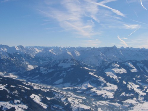 Alpen Ballonfahrt