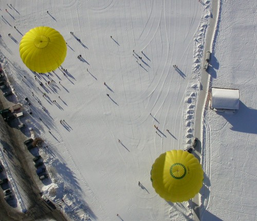 Ballontreffen in den Alpen 2014